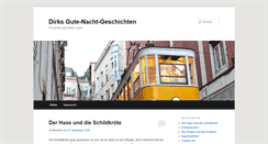 Desktop Screenshot of dirks-gute-nacht-geschichten.de