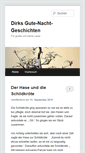 Mobile Screenshot of dirks-gute-nacht-geschichten.de
